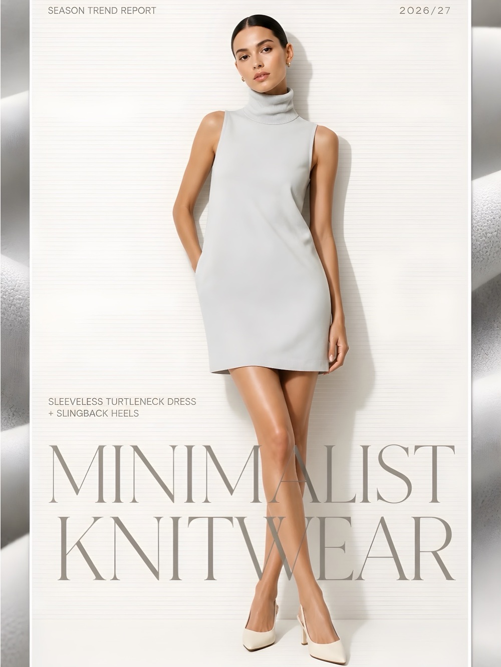 NWT Club Monaco Jordan Satin Turtleneck Sleeveless Shift Mini Dress 00